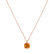 Náhrdelník s diamantmi a citrínom Linnea4