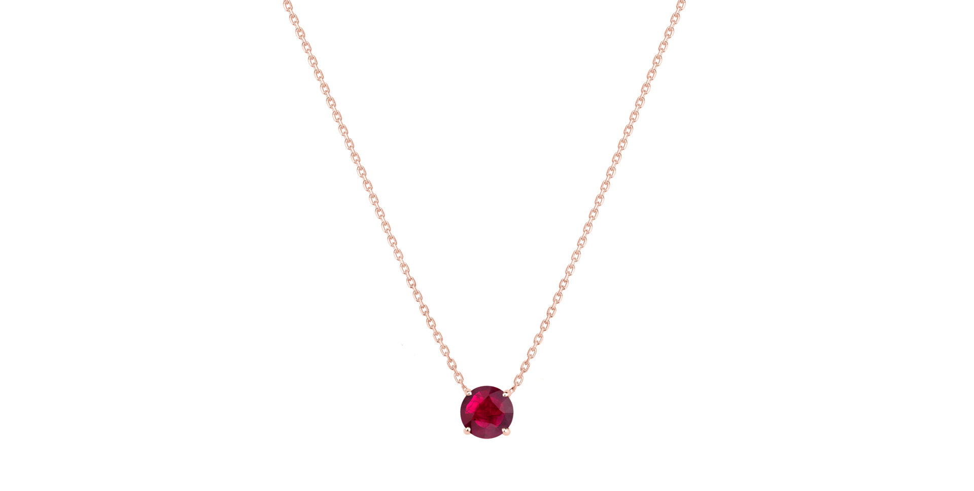 Náhrdelník s rubínom Nauticalia