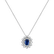 Náhrdelník s diamantmi a zafírom Floral Treasure3