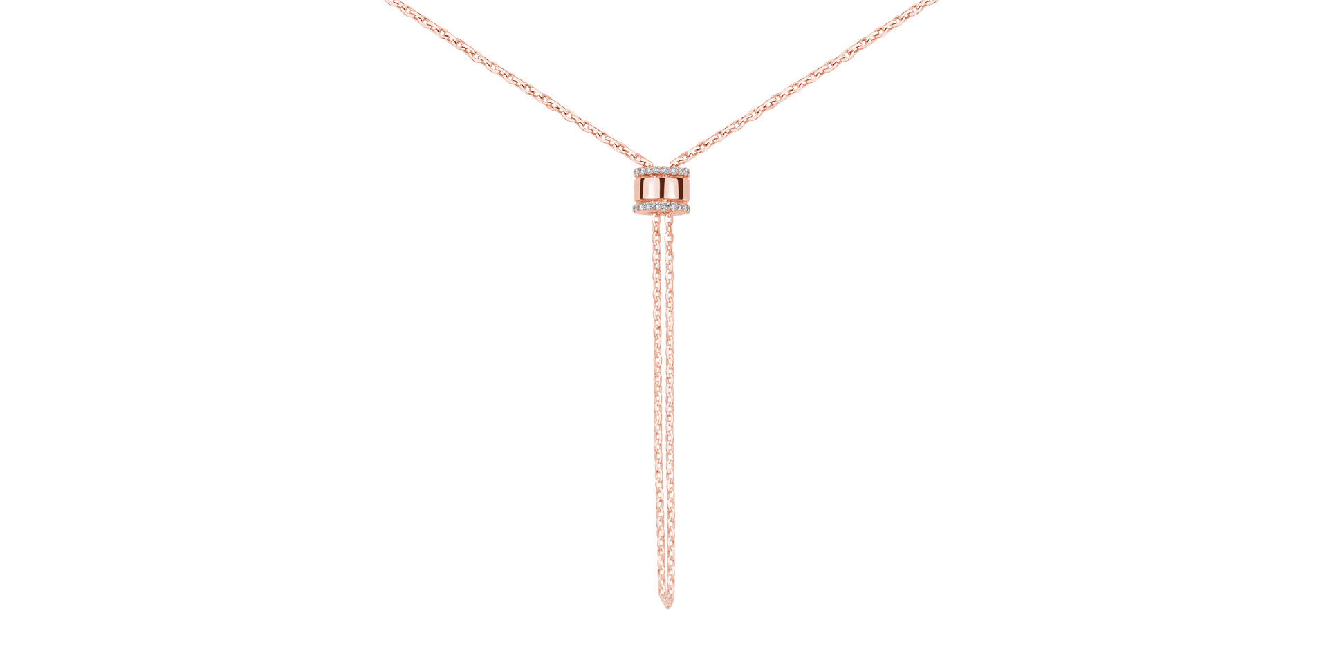 Náhrdelník s diamantmi Elin