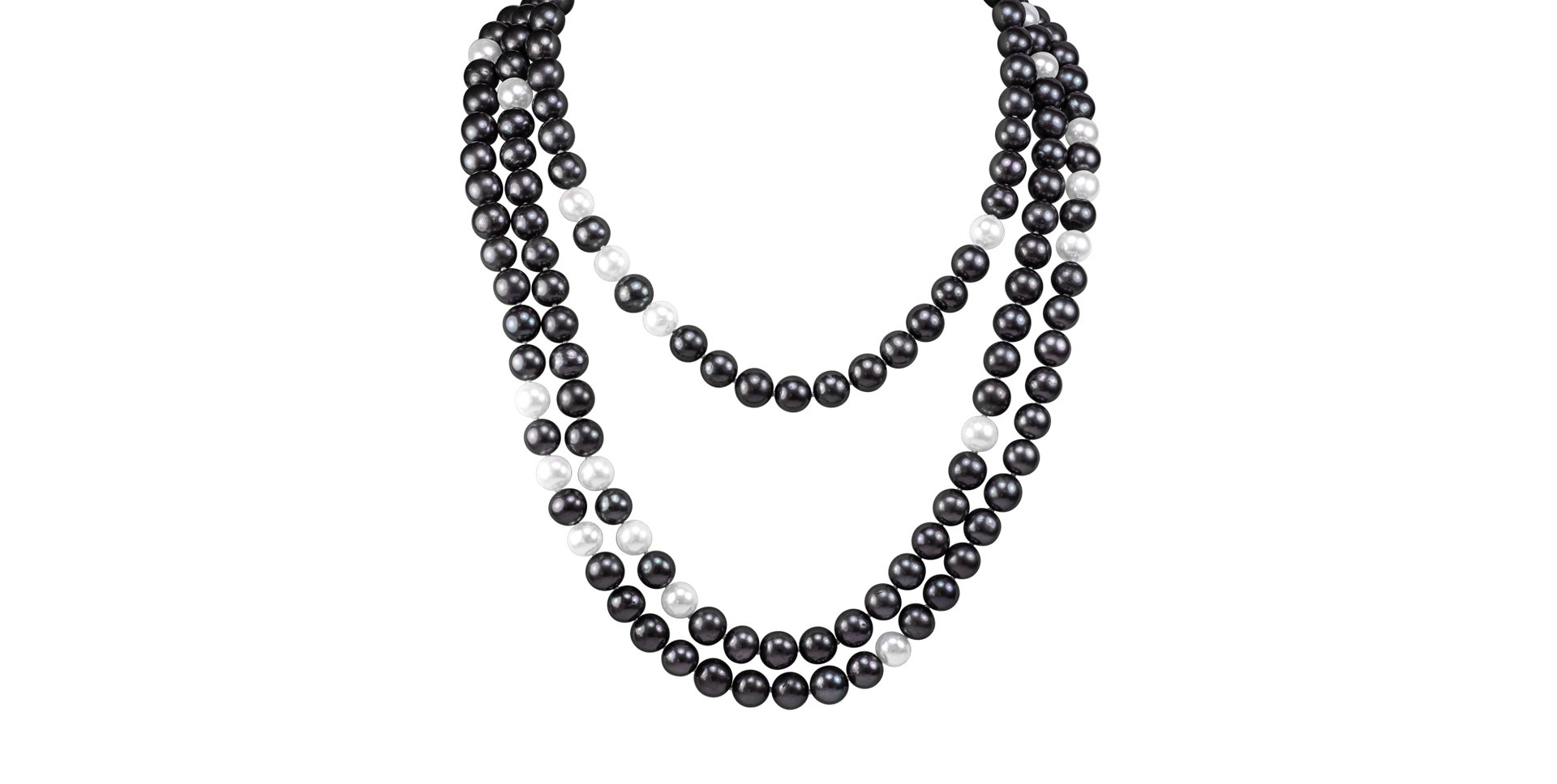 Perlový náhrdelník Midnight Pearl