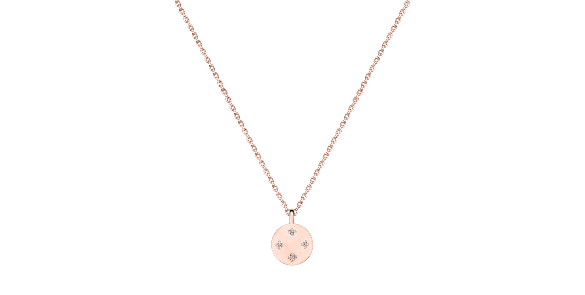 Náhrdelník s diamantmi Aveline