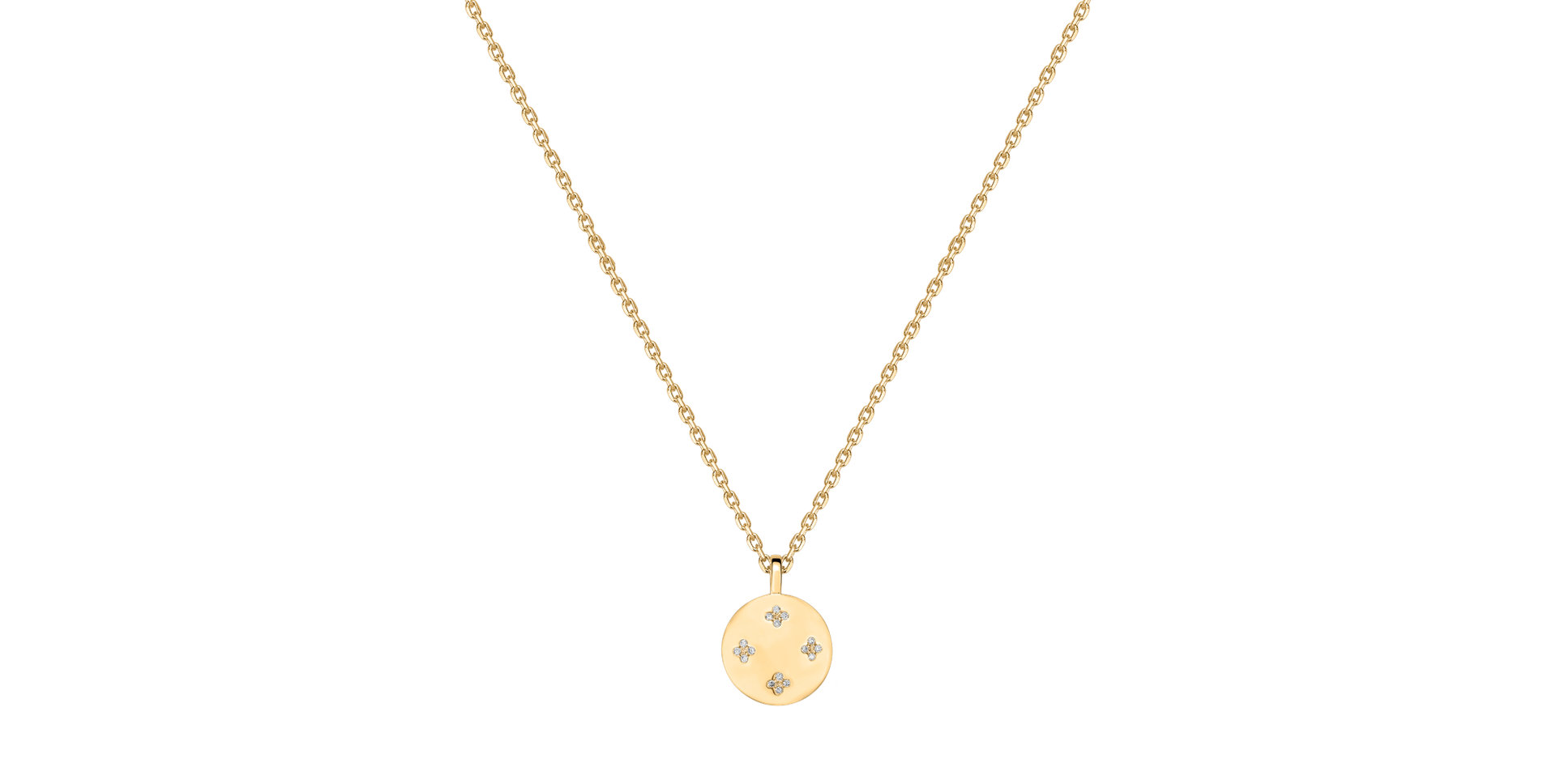 Náhrdelník s diamantmi Aveline