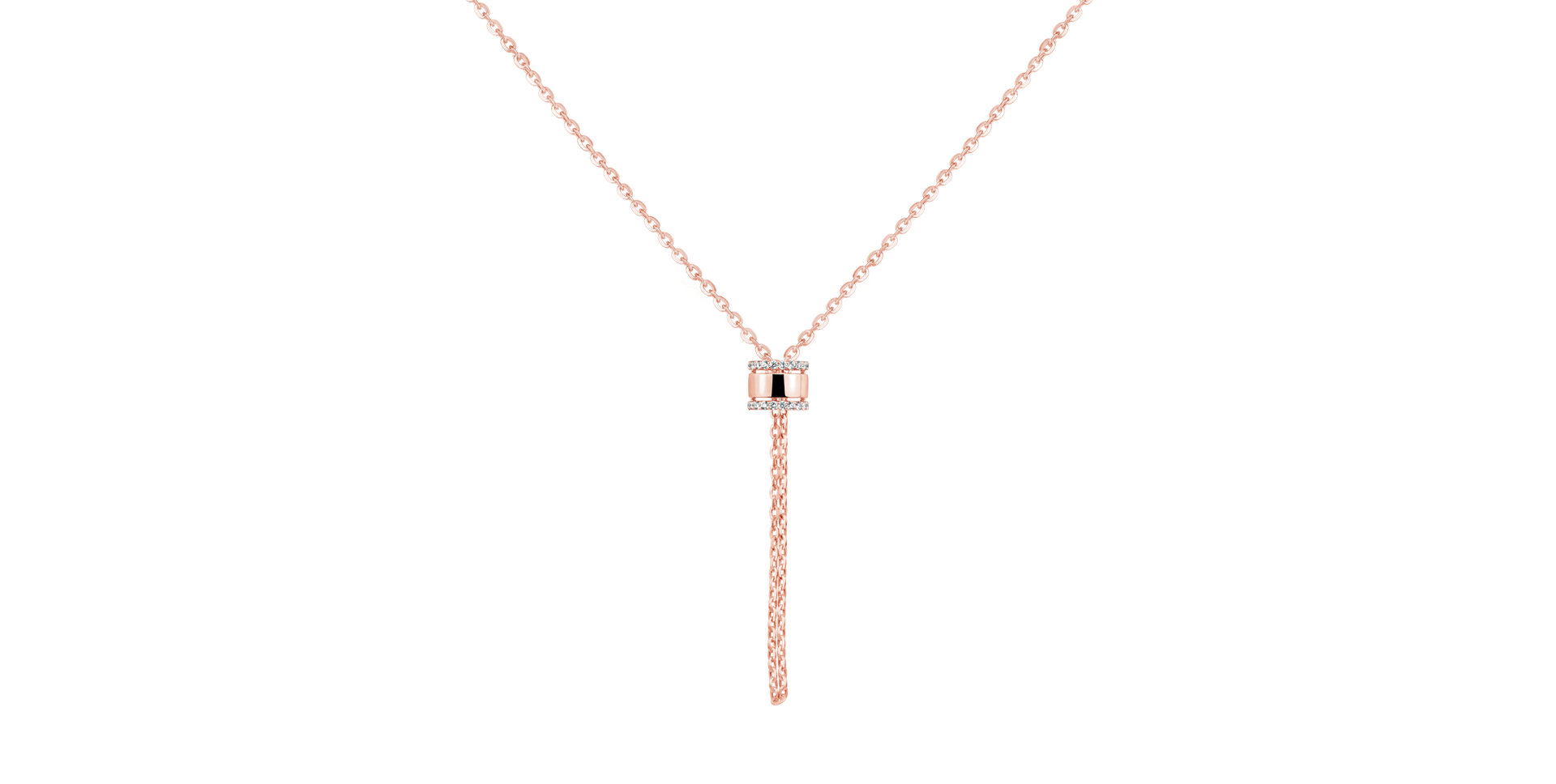 Náhrdelník s diamantmi Elin