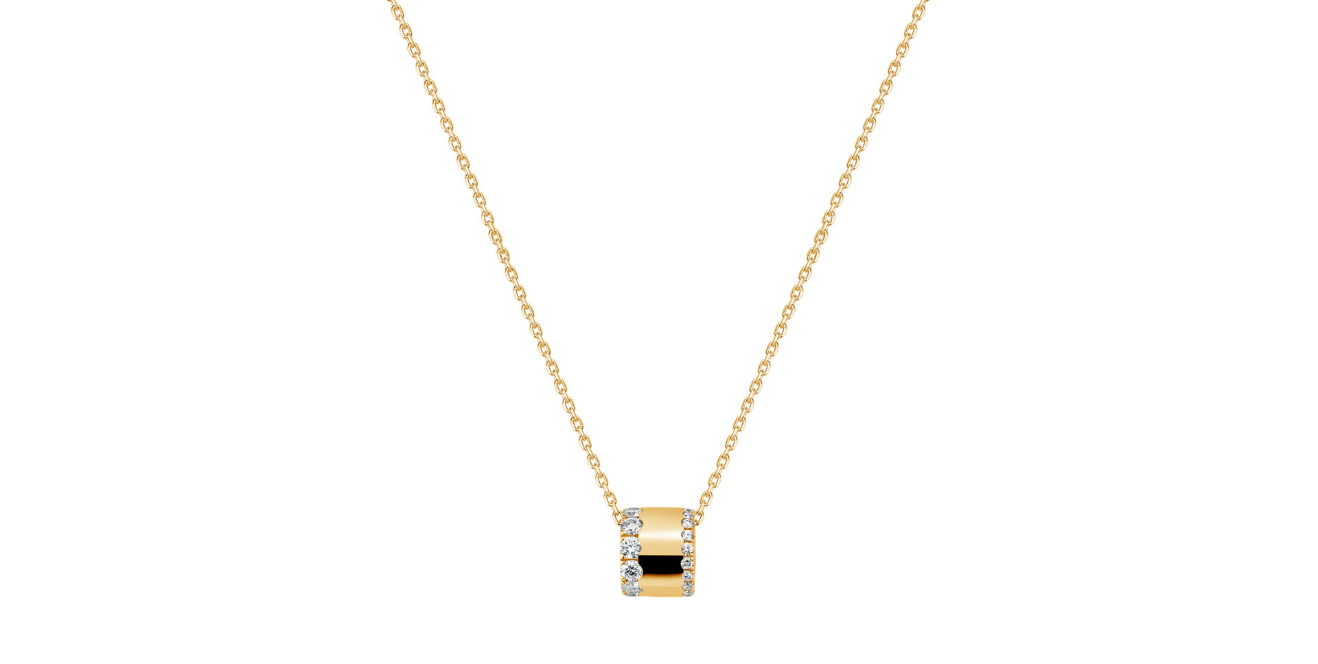 Náhrdelník s diamantmi Rynel