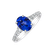 Prsteň s diamantmi a tanzanitom Shimmering dazzle4