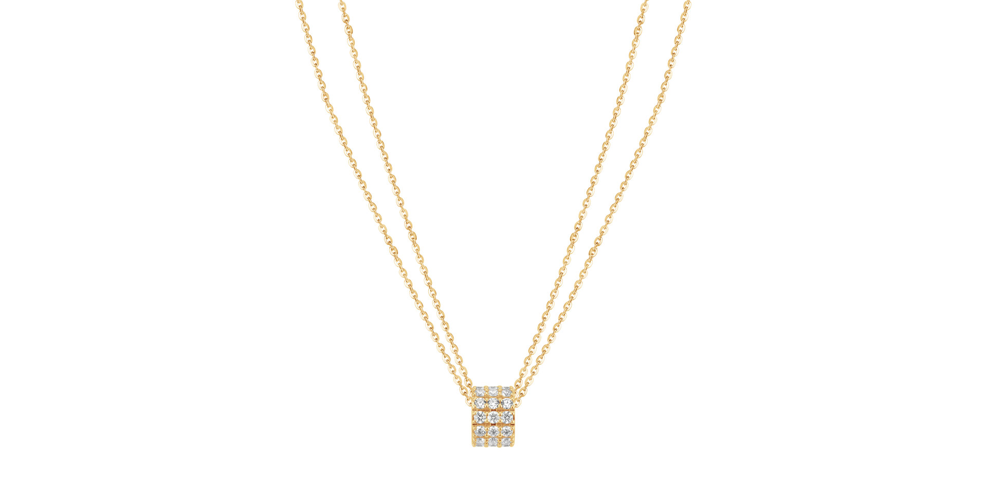 Náhrdelník s diamantmi Sunbeam Bliss