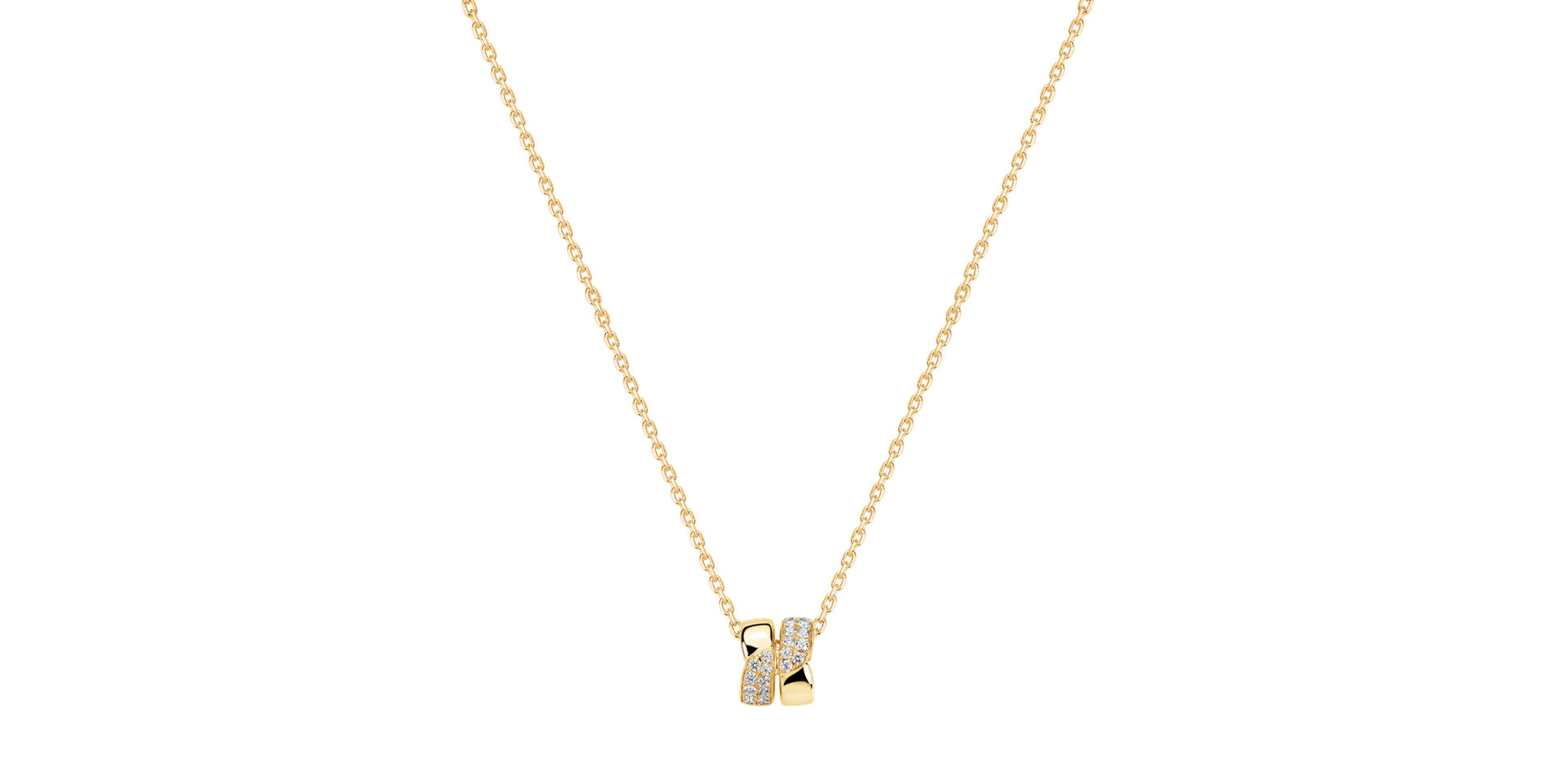 Náhrdelník s diamantmi Mirari