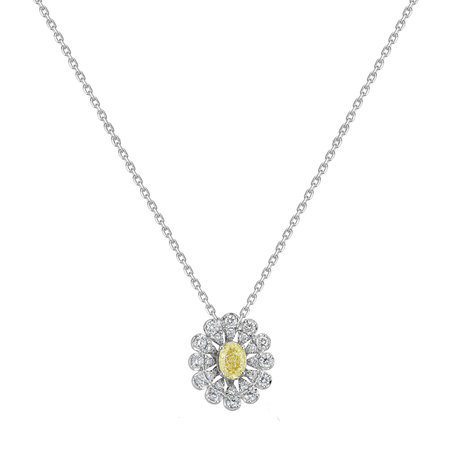 Náhrdelník s diamantmi Starlight Bloom
