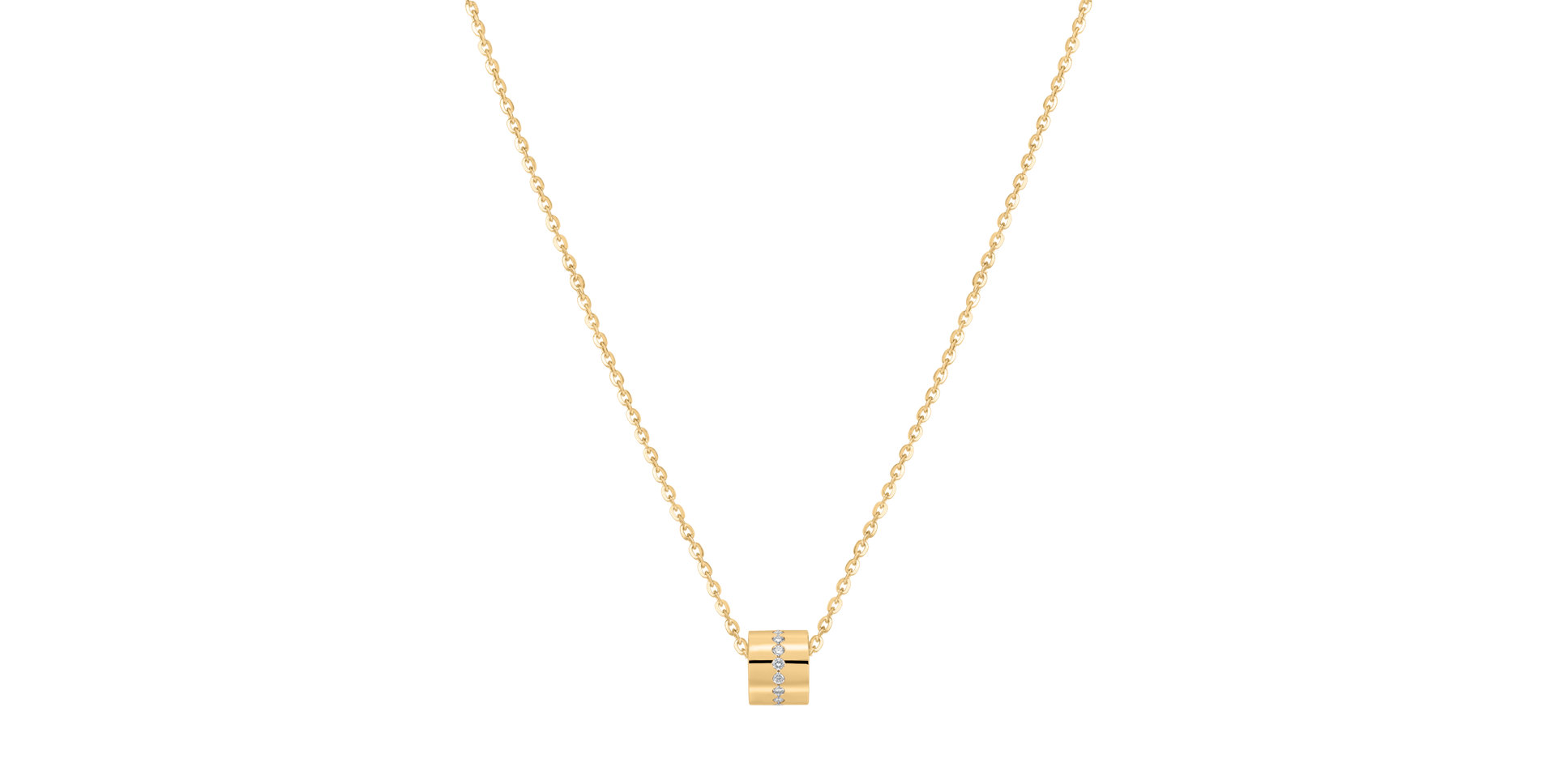 Náhrdelník s diamantmi Line of Clarity