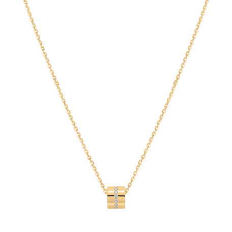 Náhrdelník s diamantmi Line of Clarity