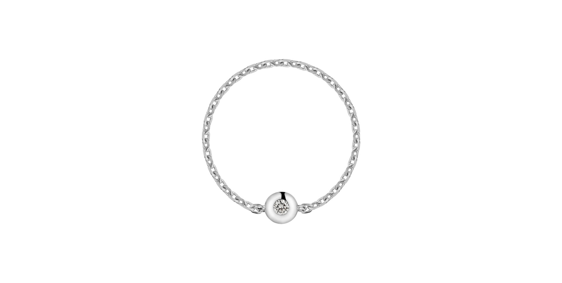 Prsteň s diamantom Emilia