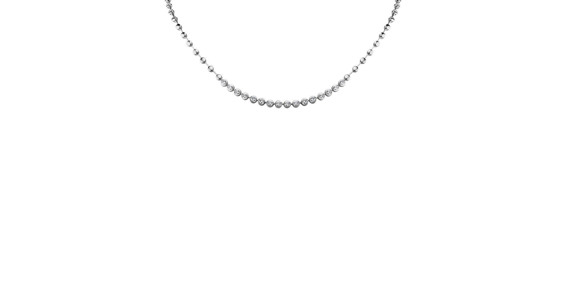 Náhrdelník s diamantmi Night Poetry