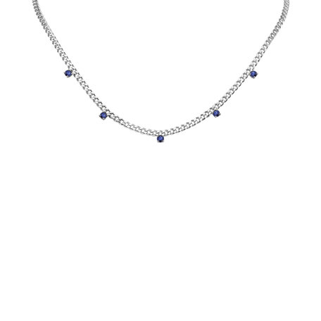 Náhrdelník so zafírmi Lucky Raindrops