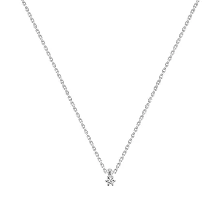 Náhrdelník s diamantom Eternal Drop