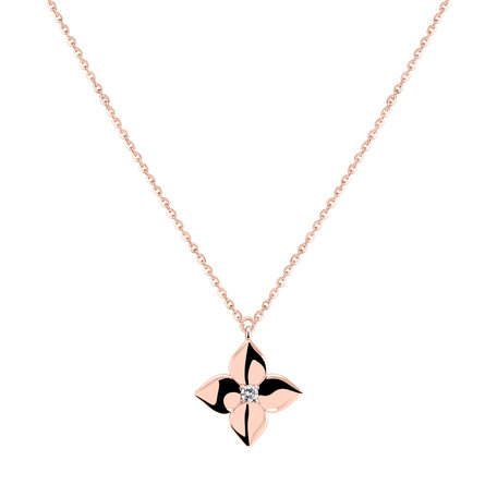 Náhrdelník s diamantom Lily's Grace