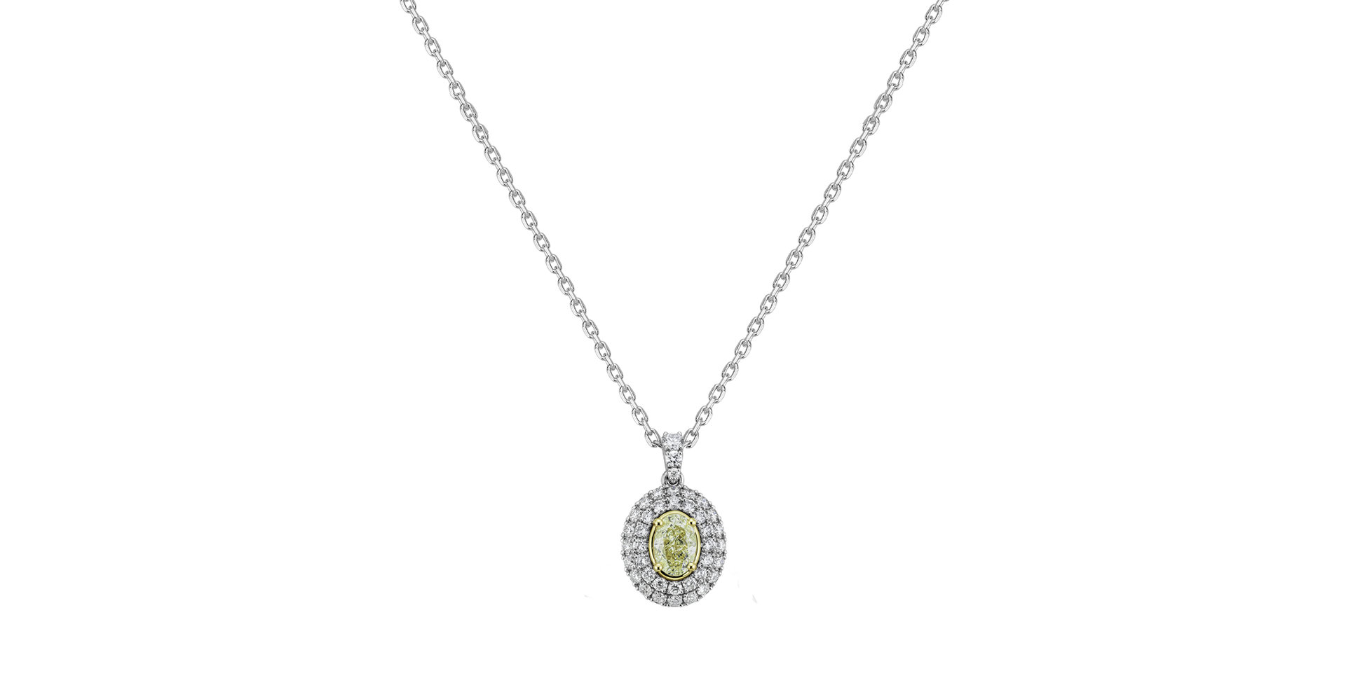 Náhrdelník s diamantmi Born of Light