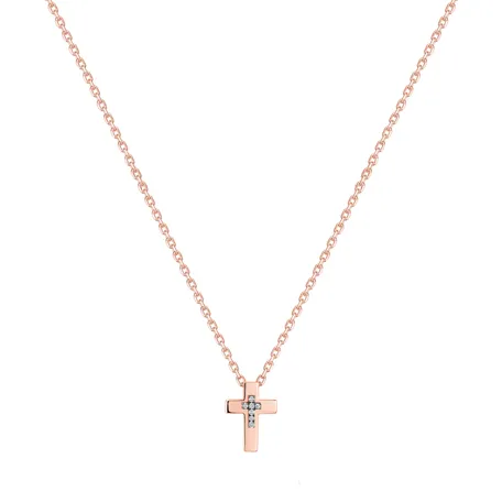 Náhrdelník s diamanti Shinny Cross