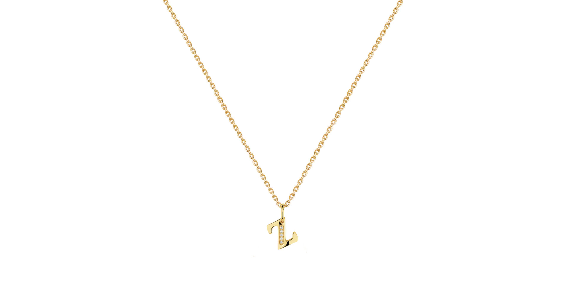 Náhrdelník s diamantmi Dream Letter Z