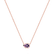 Náhrdelník s ametystom Solara Drop3