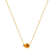 Náhrdelník s citrínom Solara Drop3