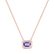 Náhrdelník s ametystom Aurum Breeze3