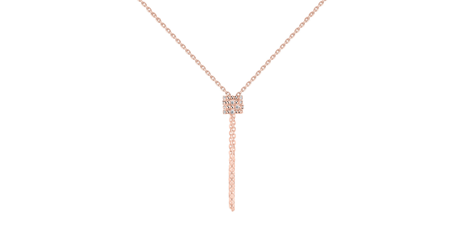 Náhrdelník s diamantmi Firenze