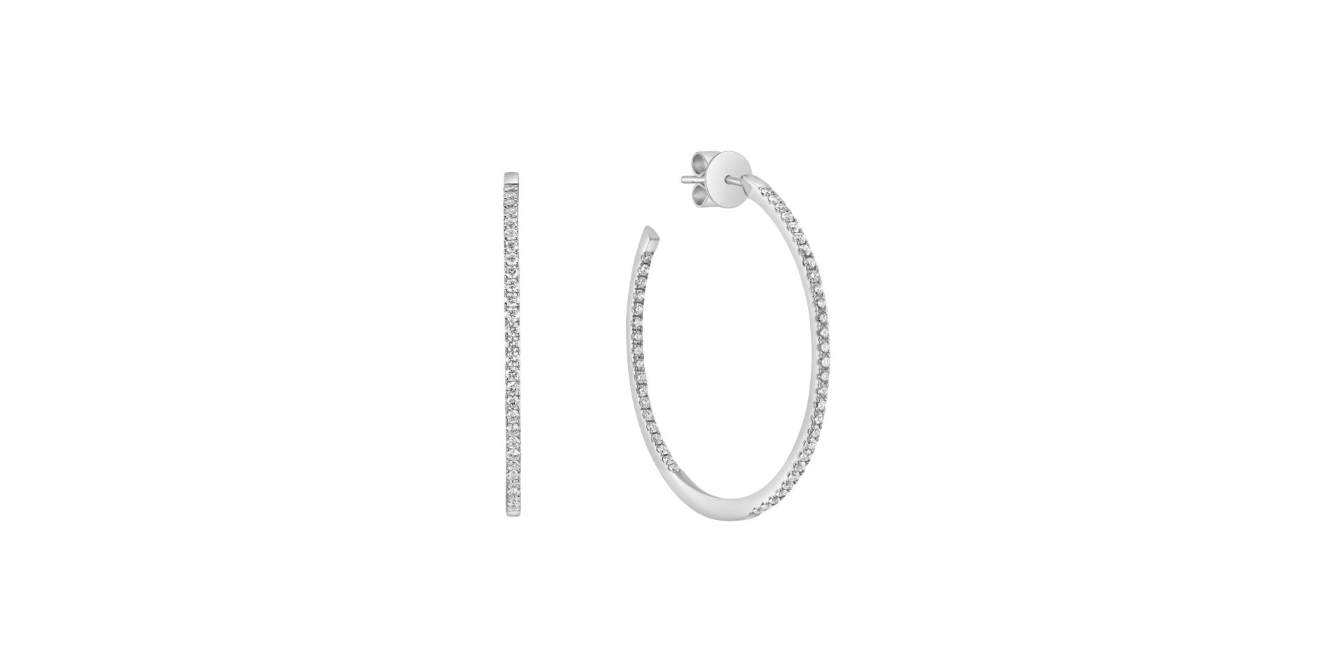 Náušnice s diamantmi Alemene