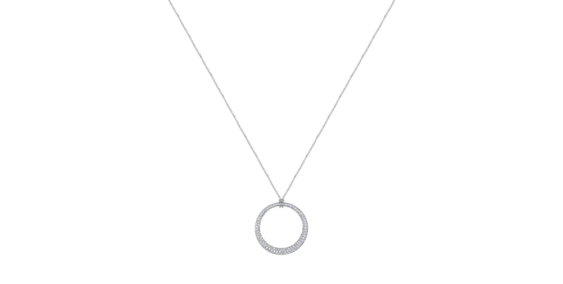 Prívesok s diamantmi Circle Beauty