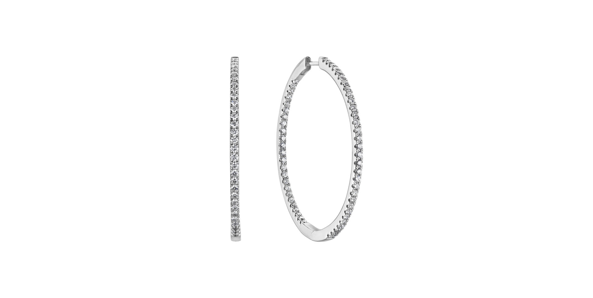 Náušnice s diamantmi Princeliness