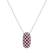 Přívěsok s diamantmi a rubínmi Grid of Passion3