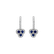 Náušnice s diamantmi a zafírmi Heavenly Kiss5