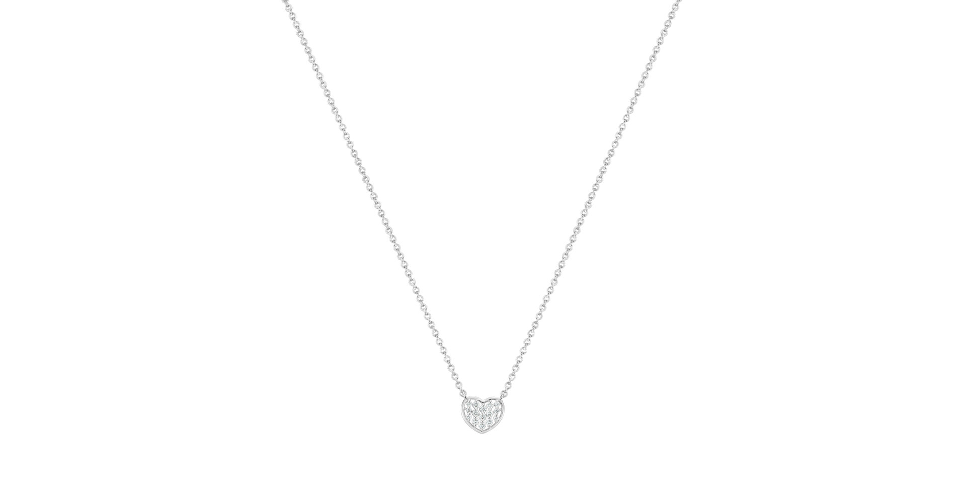 Náhrdelník s diamantmi Fairytale Message