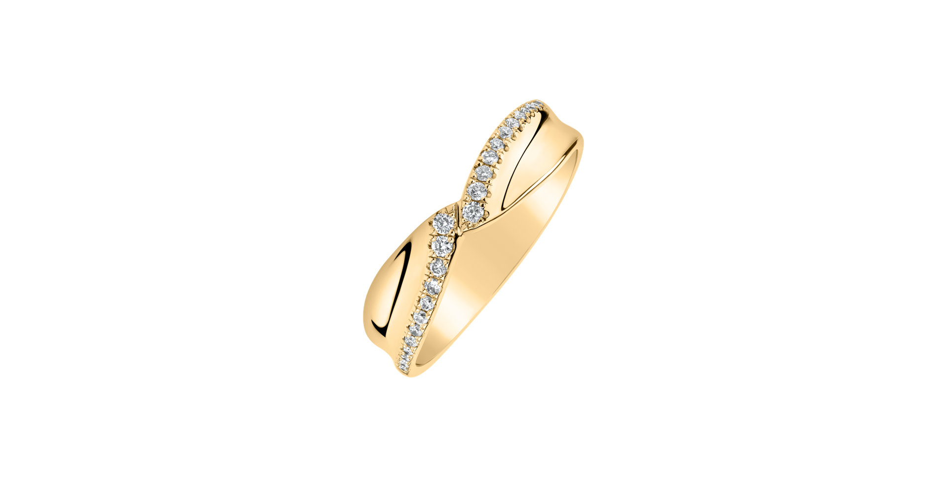 Prsteň s diamantmi Eternal Embrace