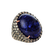 Prsteň s tanzanitom a hnedými diamantmi Blue Eye7