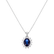 Náhrdelník so zafírom a diamantmi Princess Sparkle3