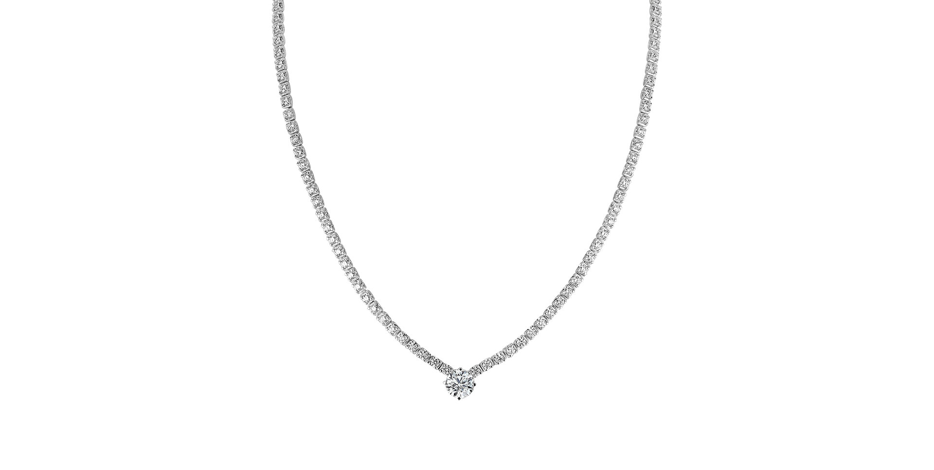 Náhrdelník s diamantmi Gremory