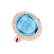 Prsteň s diamantmi a topásom Spring Eye3
