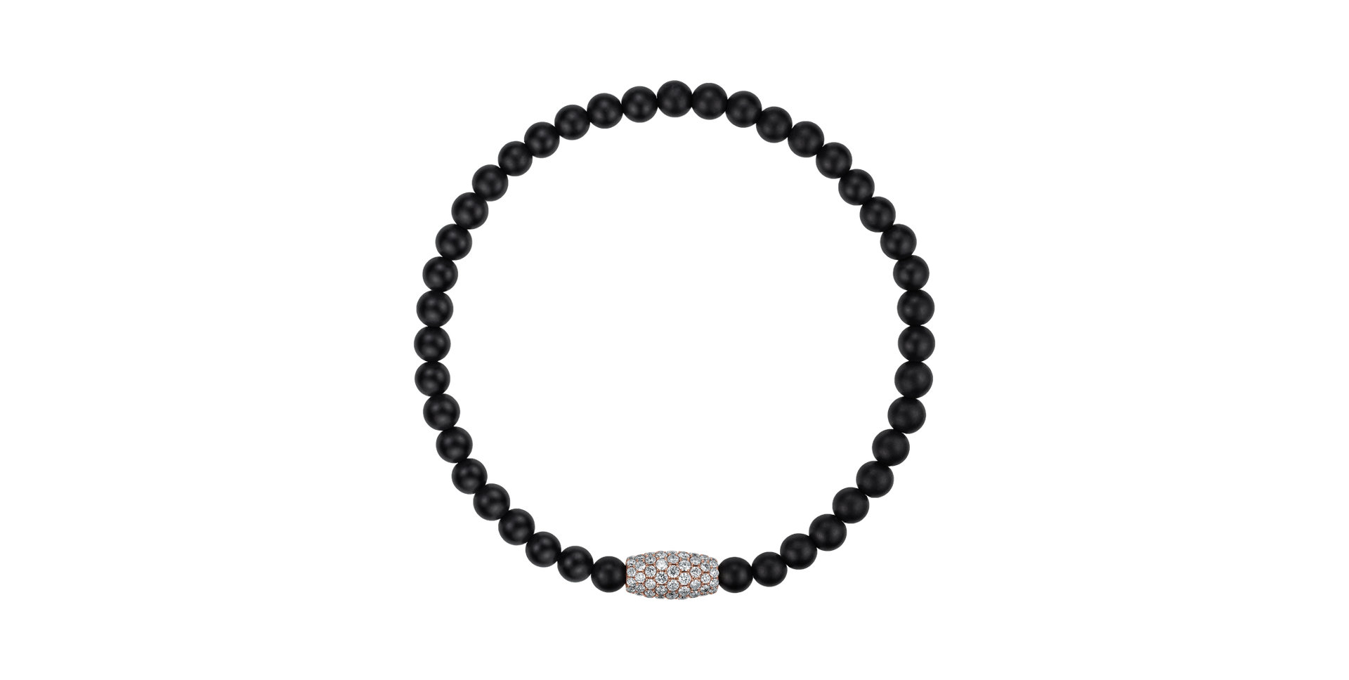 Náramok s diamantmi a achátmi Secret Elegance