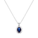 Náhrdelník so zafírom a diamantmi Princess Sparkle2