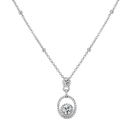 Náhrdelník s diamantmi Lueur de Lune