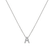 Náhrdelník s diamantmi Glittering Letter A2