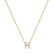 Náhrdelník s diamantmi Glittering Letter H2