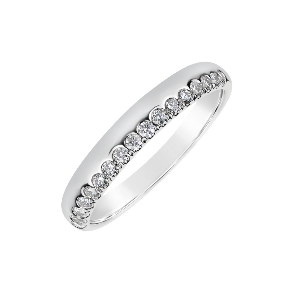 Prsteň s diamantmi Unique Love