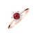 Prsteň s rubínom a diamantmi Starlet2