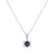 Přívěsok so zafírom a diamantmi Snow Star1