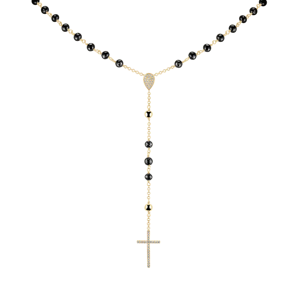 Náhrdelník s diamantmi Elegant Cross