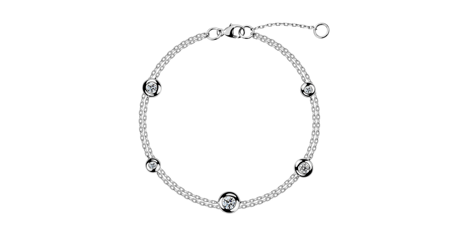 Náramok s diamantmi Declan