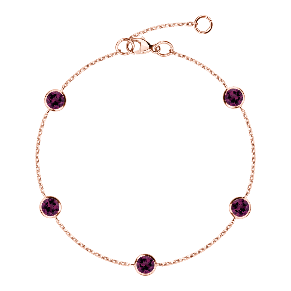 Náramok s Rhodolite Roggeveen