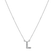 Náhrdelník s diamantmi Shiny Alphabet2